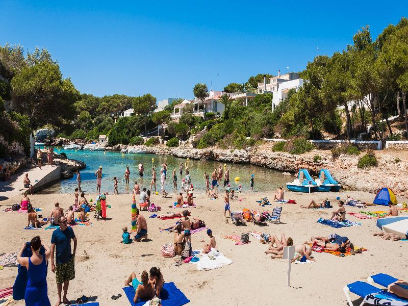 ホテル Globales Cala'N Blanes カラ・エン・ブラネス エクステリア 写真